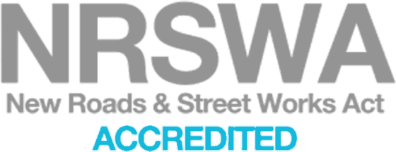 NRSWA, New Roads and Street Works Act, accredited